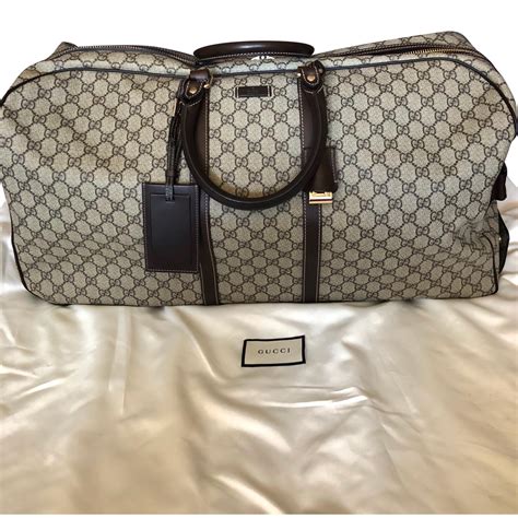 gucci travel collection|gucci travel bag with wheels.